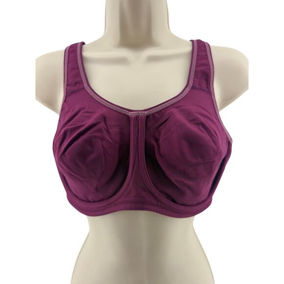 Wacoal Simone Sport Underwire Bra Purple 36DD - Picture 1 of 6